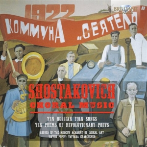 Shostakovich - Choral Music ryhmässä Externt_Lager / Naxoslager @ Bengans Skivbutik AB (570291)