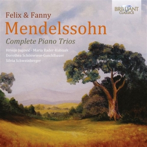 Mendelssohn - Complete Piano Trios ryhmässä Externt_Lager / Naxoslager @ Bengans Skivbutik AB (570317)