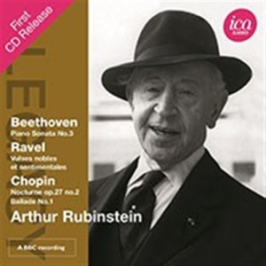Rubinstein - Plays Beethoven/ Ravel/ Chopin ryhmässä Externt_Lager / Naxoslager @ Bengans Skivbutik AB (570496)