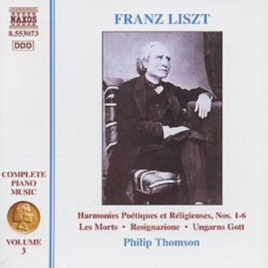 Liszt Franz - Piano Music Vol 3 ryhmässä CD @ Bengans Skivbutik AB (570798)
