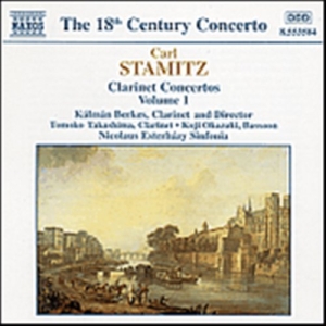 Stamitz Carl - Clarinet Concertos Vol 1 ryhmässä Externt_Lager / Naxoslager @ Bengans Skivbutik AB (570802)