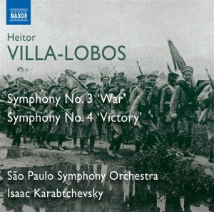 Villa-Lobos - Symphonies Vol 2 ryhmässä Externt_Lager / Naxoslager @ Bengans Skivbutik AB (571019)