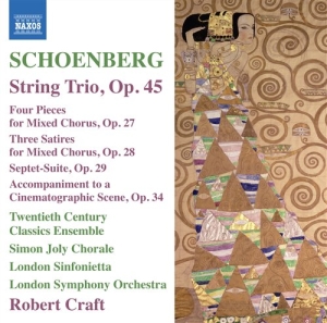 Schoenberg - String Trio ryhmässä CD @ Bengans Skivbutik AB (571024)