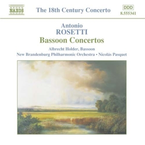 Rosetti Antonio - Bassoon Concertos ryhmässä Externt_Lager / Naxoslager @ Bengans Skivbutik AB (571081)