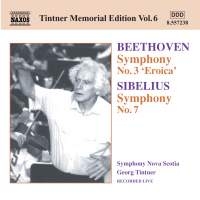 Beethoven/Sibelius - Symphonies 3/ 7 ryhmässä CD @ Bengans Skivbutik AB (571269)
