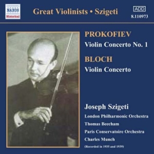 Prokofiev/ Bloch/ Bartok - Violin Concertos ryhmässä CD / Klassiskt @ Bengans Skivbutik AB (571286)