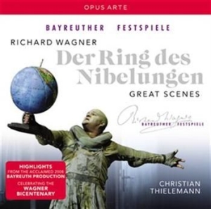 Wagner - Der Ring Des Nibelungen- Great Scen ryhmässä CD @ Bengans Skivbutik AB (571870)