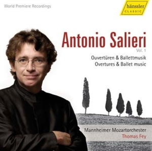 Salieri Antonio - Overtures & Ballet Music ryhmässä Externt_Lager / Naxoslager @ Bengans Skivbutik AB (572576)