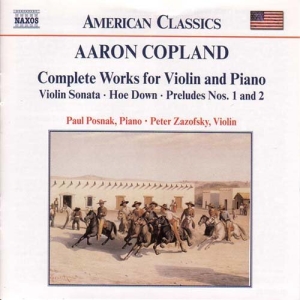 Copland Aaron - Kompletta Verk För Violin & Pi ryhmässä CD @ Bengans Skivbutik AB (573268)