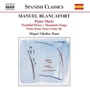 Blancafort Manuel - Piano Music Vol 1 ryhmässä CD / Klassiskt @ Bengans Skivbutik AB (573328)