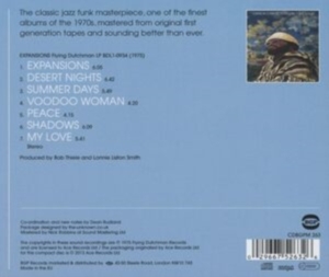 Smith Lonnie Liston And The Cosmic - Expansions ryhmässä CD @ Bengans Skivbutik AB (573800)