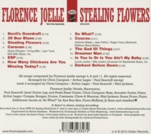 Joelle Florence - Stealing Flowers ryhmässä CD @ Bengans Skivbutik AB (573805)
