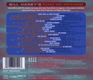 Various Artists - Bill Haney's Atlanta Soul Brotherho ryhmässä CD / Pop-Rock,RnB-Soul @ Bengans Skivbutik AB (573937)