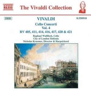 Vivaldi Antonio - Cello Concerto Vol 4 ryhmässä Externt_Lager / Naxoslager @ Bengans Skivbutik AB (574664)