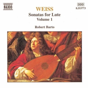 Weiss Silvius Leopold - Sonatas For Lute Vol 1 ryhmässä Externt_Lager / Naxoslager @ Bengans Skivbutik AB (575558)