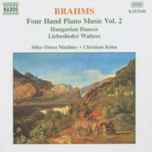 Brahms Johannes - Four Hand Piano Music 2 ryhmässä Externt_Lager / Naxoslager @ Bengans Skivbutik AB (575560)