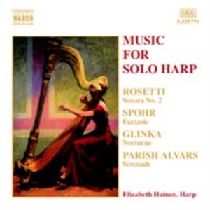 Various - Music For Solo Harp ryhmässä Externt_Lager / Naxoslager @ Bengans Skivbutik AB (576112)