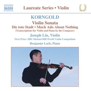 Korngold Erich Wolfgang - Violin & Piano Music ryhmässä Externt_Lager / Naxoslager @ Bengans Skivbutik AB (576158)