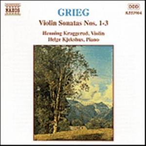 Grieg Edvard - Violin Sonatas 1-3 ryhmässä Externt_Lager / Naxoslager @ Bengans Skivbutik AB (578539)