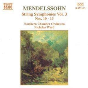 Mendelssohn Felix - String Symphonies Vol 3 ryhmässä Externt_Lager / Naxoslager @ Bengans Skivbutik AB (578679)