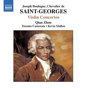Saint-Georges Joseph Boulogne - Violin Concertos Vol 2 ryhmässä Externt_Lager / Naxoslager @ Bengans Skivbutik AB (579518)