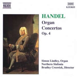 Handel George Frideric - Organ Concertos Op 4 ryhmässä Externt_Lager / Naxoslager @ Bengans Skivbutik AB (579709)