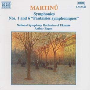 Martinu Bohuslav - Symphonies 1 & 6 ryhmässä CD @ Bengans Skivbutik AB (579715)