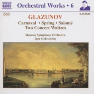 Glazunov Alexander - Orch Works Vol 6 ryhmässä CD @ Bengans Skivbutik AB (580182)