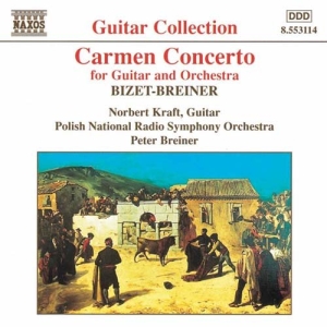 Bizet-Breiner/Granados-Breiner - Carmen Concerto ryhmässä Externt_Lager / Naxoslager @ Bengans Skivbutik AB (580569)