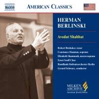Berlinski Herman - Avodat Shabbat ryhmässä CD / Klassiskt @ Bengans Skivbutik AB (580620)