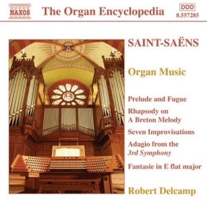 Saint-Saens Camille - Organ Works ryhmässä Externt_Lager / Naxoslager @ Bengans Skivbutik AB (580636)