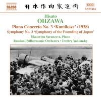 Ohzawa Hisato - Symfoni Nr 3: Pianokonsert Nr ryhmässä Externt_Lager / Naxoslager @ Bengans Skivbutik AB (581535)