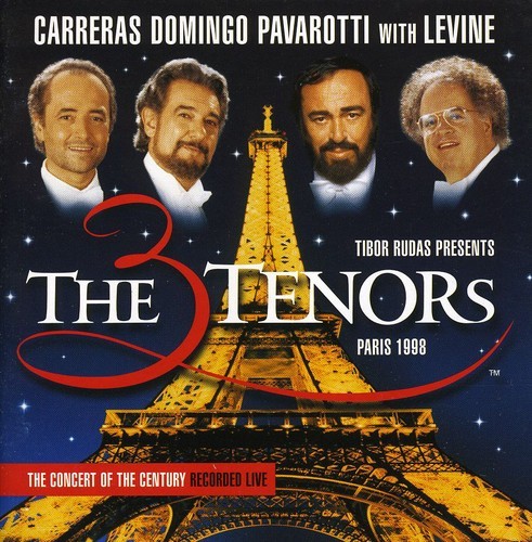 Carreras/ Domingo/ Pavarotti - Tre Tenorer - Paris 1998 ryhmässä CD / Klassiskt @ Bengans Skivbutik AB (582061)