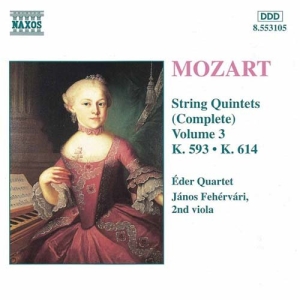 Mozart Wolfgang Amadeus - String Quintets Vol 3 ryhmässä CD @ Bengans Skivbutik AB (582158)