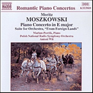 Moszkowski Moritz - Piano Concerto E Major ryhmässä Externt_Lager / Naxoslager @ Bengans Skivbutik AB (582159)