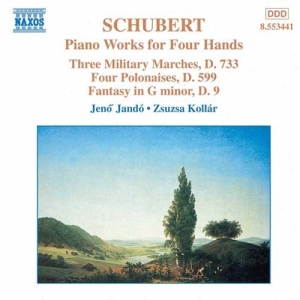 Schubert Franz - Piano Works For 4 Hands 2 ryhmässä Externt_Lager / Naxoslager @ Bengans Skivbutik AB (582559)