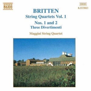 Britten Benjamin - String Quartets Vol 1 ryhmässä Externt_Lager / Naxoslager @ Bengans Skivbutik AB (583135)