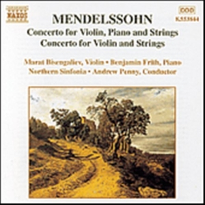 Mendelssohn Felix - Concerto For Violin Piano & St ryhmässä CD @ Bengans Skivbutik AB (583146)