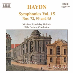 Haydn Joseph - Symphony Vol 15 Nos 72, 93 & 9 ryhmässä Externt_Lager / Naxoslager @ Bengans Skivbutik AB (583211)