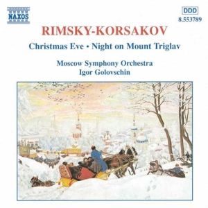 Rimsky-Korsakov Nikolay - Christmas Eve ryhmässä Externt_Lager / Naxoslager @ Bengans Skivbutik AB (583501)