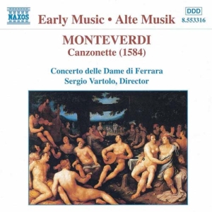 Monteverdi Claudio - Canzonette ryhmässä CD @ Bengans Skivbutik AB (583506)