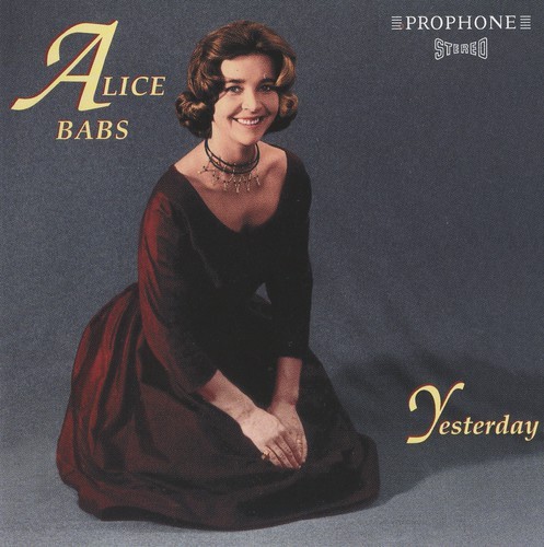 Babs Alice - Yesterday ryhmässä CD / Jazz/Blues @ Bengans Skivbutik AB (585324)