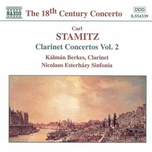 Stamitz Carl - Clarinet Concertos ryhmässä Externt_Lager / Naxoslager @ Bengans Skivbutik AB (585510)