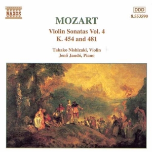 Mozart Wolfgang Amadeus - Violin Sonatas Vol 4 ryhmässä Externt_Lager / Naxoslager @ Bengans Skivbutik AB (585887)