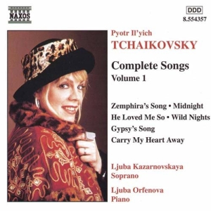 Tchaikovsky Pyotr - Complete Songs Vol 1 ryhmässä CD @ Bengans Skivbutik AB (586070)