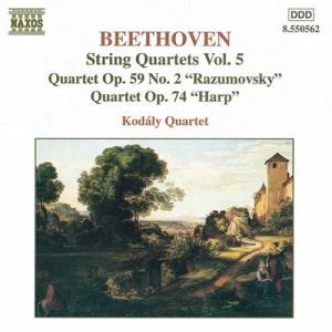 Beethoven Ludwig Van - String Quartets Vol 5 ryhmässä CD / Klassiskt @ Bengans Skivbutik AB (586313)