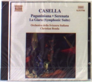 Casella Alfredo - Paganiniana ryhmässä CD @ Bengans Skivbutik AB (586315)