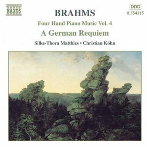 Brahms Johannes - Four Hand Piano Music 5 ryhmässä Externt_Lager / Naxoslager @ Bengans Skivbutik AB (586682)