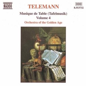 Telemann Georg Philipp - Tafelmusik Vol 4 ryhmässä Externt_Lager / Naxoslager @ Bengans Skivbutik AB (586683)