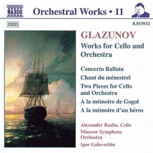 Glazunov Alexander - Works For Cello & Orchestra ryhmässä CD @ Bengans Skivbutik AB (586684)